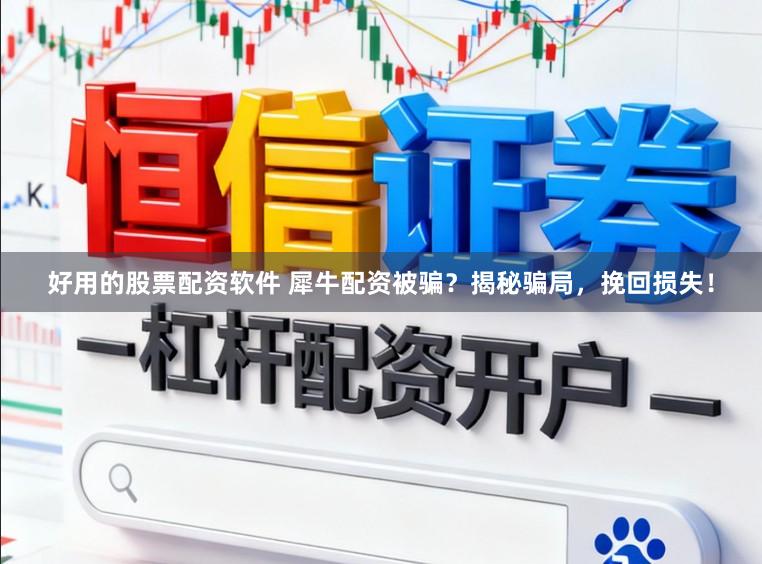好用的股票配资软件 犀牛配资被骗？揭秘骗局，挽回损失！