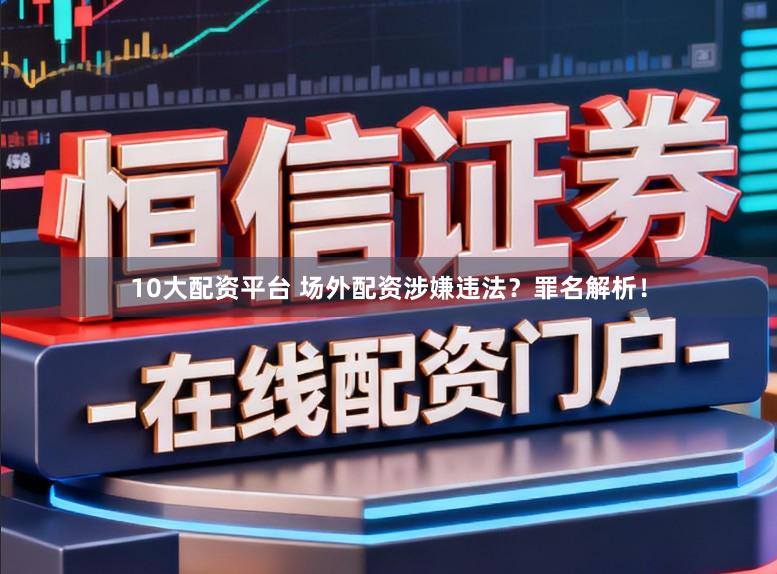 10大配资平台 场外配资涉嫌违法？罪名解析！